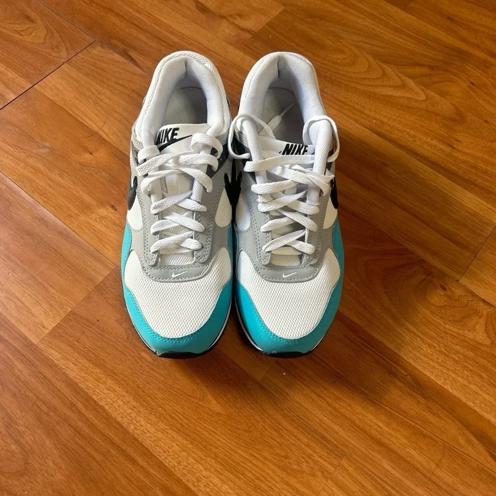 Nike White and Blue Modern sneakers